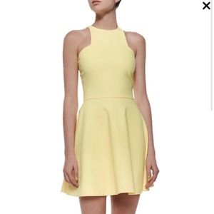 Elizabeth and James Clarissa ponte circle skater mini dress size 4